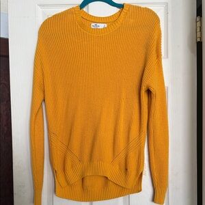 Hollister Golden Knit Sweater